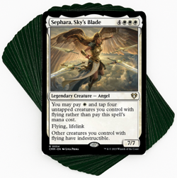 ***Custom Commander Deck*** Sephara, Sky's Blade - Angels - EDH MTG Magic Cards - Image 1