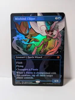 Mistbind Clique - Borderless Foil - Special Guests SPG - NM - MTG - Image 1