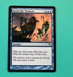 Savor the Moment - Shadowmoor - MTG - Magic the Gathering - LP/NM - Image 1