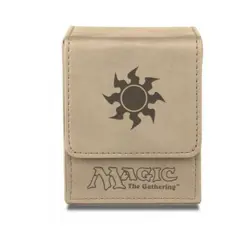 Ultra Pro MtG Deck Box Flip Box - White Mana EX - Image 1