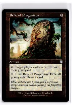 Relic of Progenitus (Retro Frame) 157 Commander: The Brothers' War MTG NM - Image 1