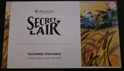 MTG Secret Lair Featuring: Stan Sakai Foil Edition SEALED - Image 1