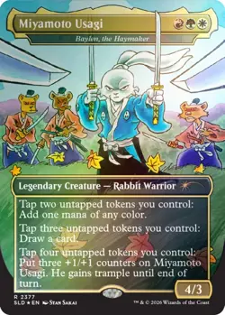 MTG Secret Lair Featuring: Stan Sakai Foil Edition SEALED - Image 3