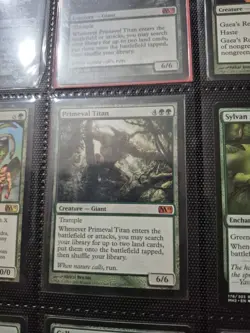MTG Magic the Gathering Primeval Titan (188/256) Magic 2012 NM - Image 1