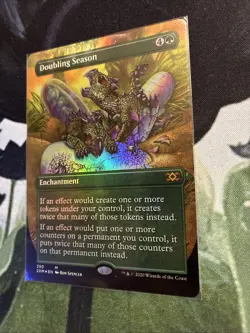 MTG FOIL Doubling Season Borderless - Double Masters #350 - Image 3