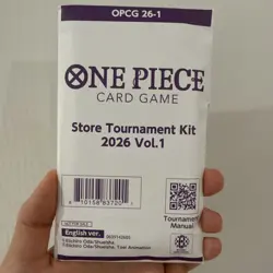 One Piece Card Game Store Tournament Kit 2026 Vol.1 Sealed English - Image 1