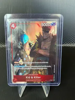 Kid & Killer EB01-003 Alternate Art One Piece Card Supernovas Kid Pirates NM - Image 1