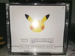 Pokemon TCG Celebrations Elite Trainer Box ETB 25th Anniversary - Sealed+Case - Image 1