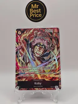 One Piece TCG Koby EB04-044 Super Rare (SR) Alt Art English - Near Mint - Image 1