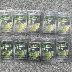 Pokemon TCG Scarlet & Violet Snorlax Promo 151 ETB SVP051 Sealed x10 Brand New - Image 1
