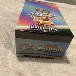 Pokemon TCG Prismatic Evolutions Booster Bundle x10 Display Case, slight tear - Image 2