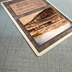 MTG Strip Mine- DAMAGED -4th Edition Magic the Gathering Card - Image 2