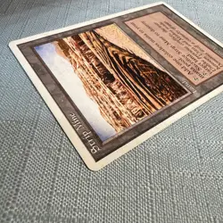 MTG Strip Mine- DAMAGED -4th Edition Magic the Gathering Card - Image 4
