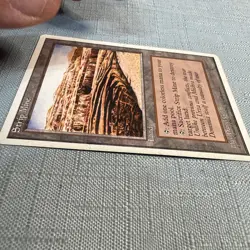 MTG Strip Mine- DAMAGED -4th Edition Magic the Gathering Card - Image 5