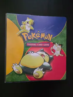 Pokemon 4 Vintage Binder Lot 3 Ring No Cards Wotc 1999 Pikachu Ash Mewtwo - Image 3