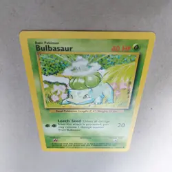 Bulbasaur 44/102 Base Set 1999 Pokemon Card Excellent Grade Condition - NM - Image 3
