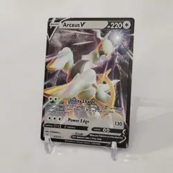 🔥 Pokemon TCG 🔥 Arceus V 122/172 Metal Promo Card from Arceus UPC ✈🚀 - Image 2