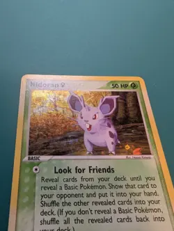 Pokemon Card 2004 EX Firered Leafgreen Common Holo Nidoran F 70/112 NM/VLP - Image 4
