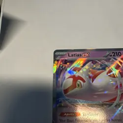 Pokemon TCG Surging Sparks Latias EX Double Rare Holo Card 076/191 NM Condition - Image 2