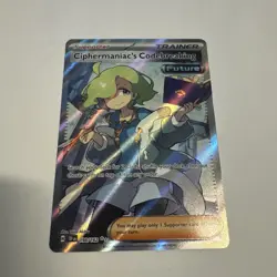 Ciphermaniac's Codebreaking 198/162 SV05 Temporal Forces Holo Pokemon TCG Card - Image 1