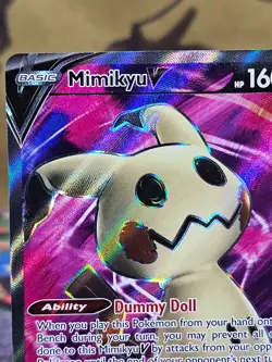 Pokemon TCG Mimikyu V (Full Art) 148/163 Battle Styles Ultra Rare Holo Card NM - Image 2