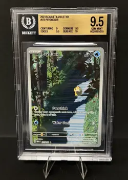 Pokemon TCG Psyduck Scarlet Violet-151 Holo Illustration Card 175/165 Rare - Image 1