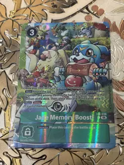 Digimon Card Game Jade Memory Boost! (Alternate Art) LM-036 Promo - Image 1