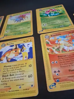 Pokemon 2002 2003 (Lot Of 7) Series RARE Non Holo Cards - Image 4