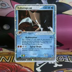 Pokemon Kabutops EX Sandstorm Holo Rare Card 97/100 LP - Image 1