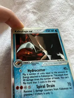 Pokemon Kabutops EX Sandstorm Holo Rare Card 97/100 LP - Image 3