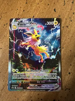 Jolteon VMAX SWSH184 SWSH: Sword & Shield Promo Cards Holo - Image 1