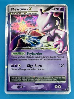 2008 Pokemon Mewtwo LV. X DP28 Promo Card - Image 1