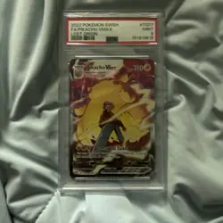 PSA 9 Pikachu VMAX Lost Origin TG17/TG30 Holo Pokemon Card FA Trainer Gallery - Image 1