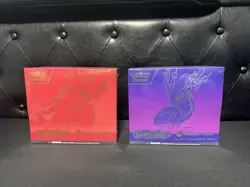 SEALED Scarlet And Violet Base Set Pokemon Center ETB Set . Both Boxes - Image 1