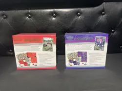 SEALED Scarlet And Violet Base Set Pokemon Center ETB Set . Both Boxes - Image 4