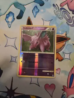 Nidoran 70/102 Reverse Holo HeartGold & SoulSilver Pokemon Card - Image 1