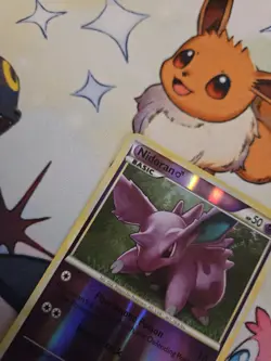 Nidoran 70/102 Reverse Holo HeartGold & SoulSilver Pokemon Card - Image 2