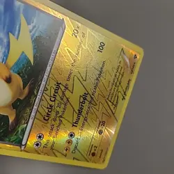Raichu 43/146 XY Base Reverse Holo Rare Pokemon Card - Image 3