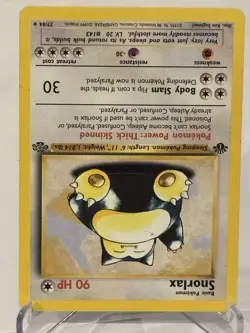 Pokemon TCG Snorlax Jungle Card 27/64 1st Edition Rare - Image 2