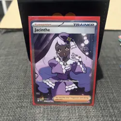 Pokemon TCG Jacinthe Full Art Supporter 110/088 POR English Near Mint Card - Image 1