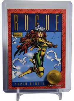 Rogue 1993 SkyBox Marvel X-Men Series 2 Collectible Card #27 W/Top Loader - Image 1