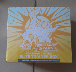 Pokemon TCG Brilliant Stars Centre Elite Trainer Box ETB New Sealed - Image 1