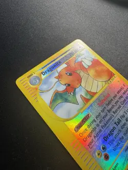 Pokemon TCG Dragonite Expedition Base Set 43/165 Reverse Holo Rare MP - Image 3