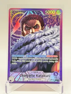 Charlotte Katakuri (Alt Art) OP11-062 One Piece A Fist of Divine Speed English - Image 1