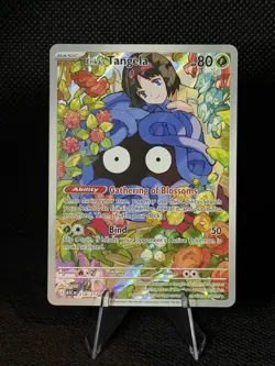 Pokemon TCG Erika's Tangela 218/217 IR Ascended Heroes Full Art (NM) - Image 1