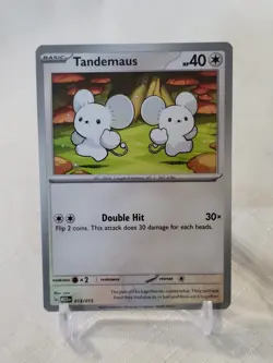 🔥 Pokemon TCG 🔥 Tandemaus 013/015 🔥 SV McDonald's Match Battle 2023 ✈🚀 - Image 1