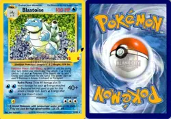 Pokemon Blastoise 2/102 Celebrations: Classic Collection Holo NM - Image 3