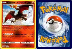 Pokemon Radiant Charizard 020/159 Crown Zenith Radiant Rare Holo NM - Image 3