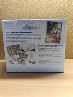 ETB Prismatic Evolution Sealed Pokemon Center Elite Trainer Box Pokemon - Image 3