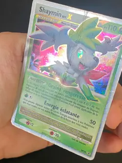CARTE POKEMON SHAYMIN NIV.X DP39 FR ULTRA RARE DP PROMO - POOR - Image 2